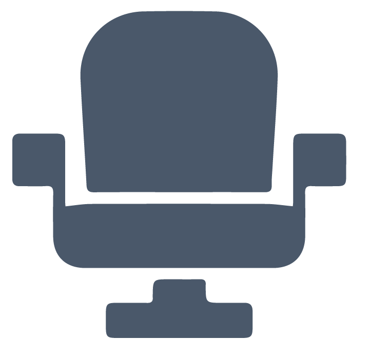 Office chair icon