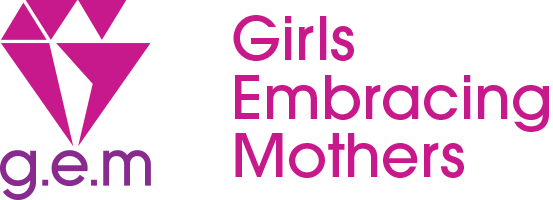 Girls Embracing Mothers logo