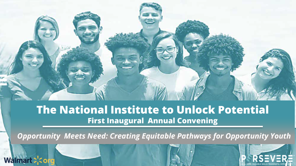 Unlock Potential first inaugural annual convening poster